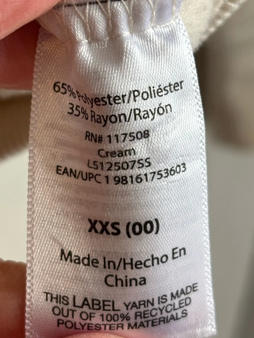 Wound Up Cream Crewneck with Pink “Howdy” Detail - Picture 4 of 6